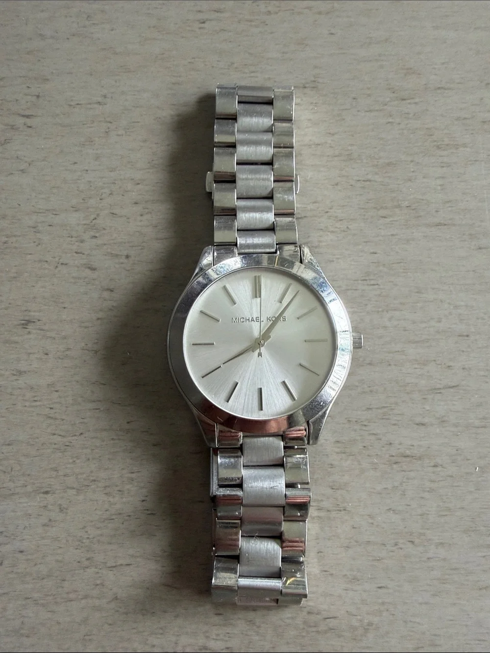 Michael Kors Silver Stainless Steel Bracelet Watch